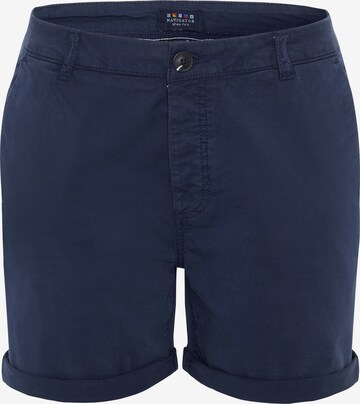 Navigator Regular Chino Pants in Blue: front