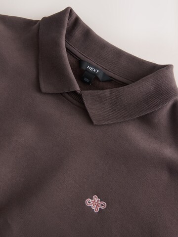 Felpa di Next in marrone