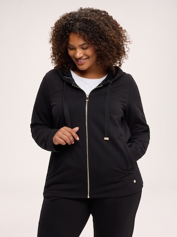 Veste de survêtement Fiorella Rubino en noir