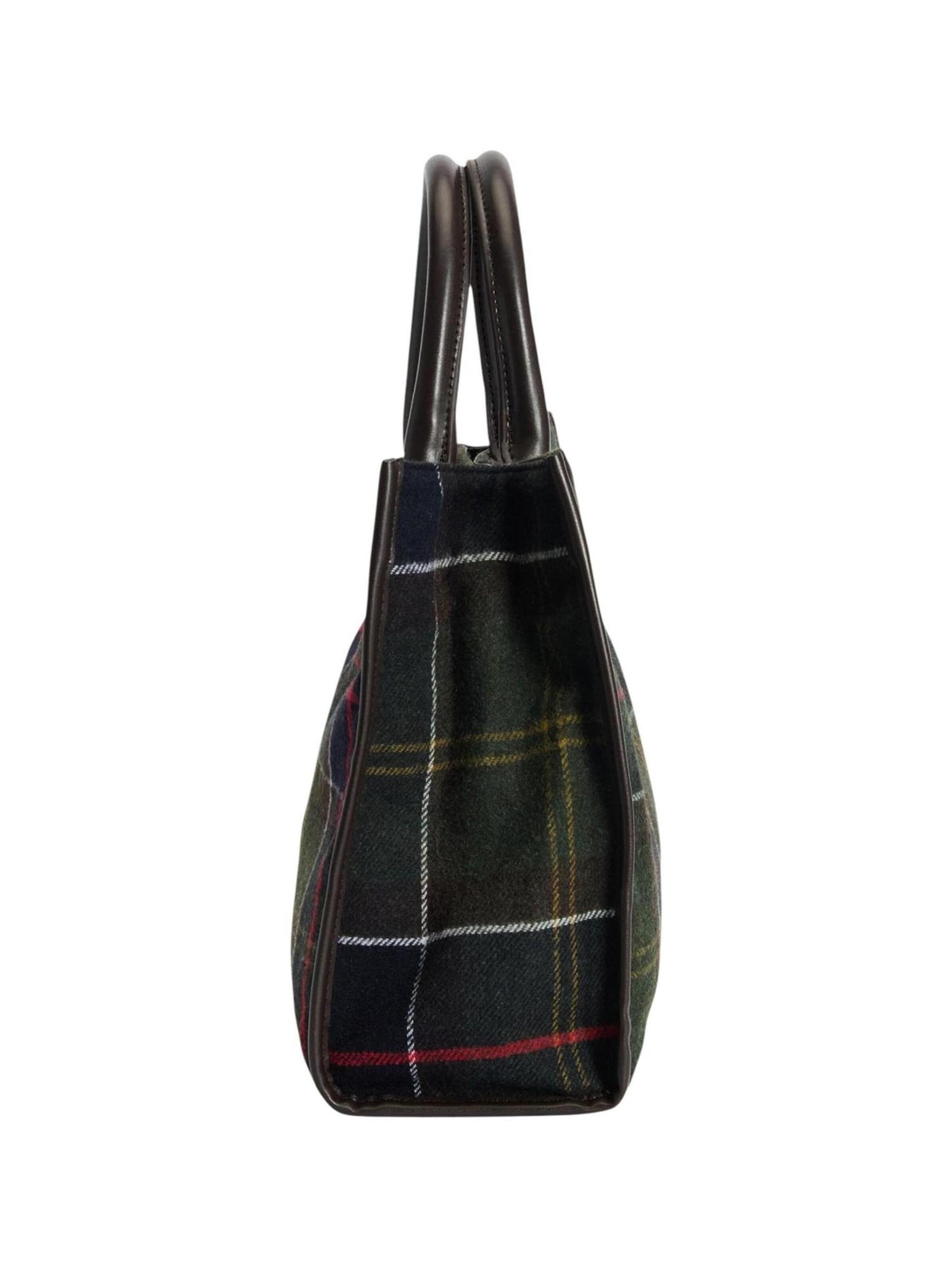 Barbour - Bolso de hombro 'BARRHILL TARTAN TOTE BAG LBA0423' en verde