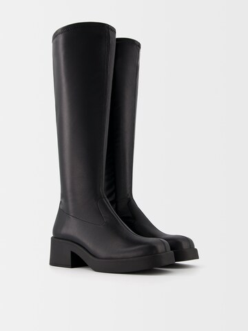 Bottes Bershka en noir