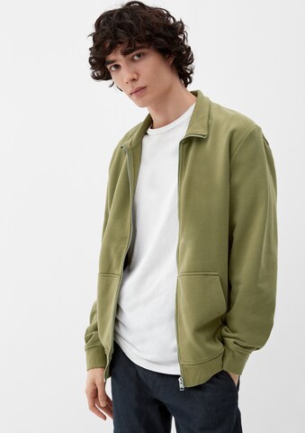 s.Oliver Zip-Up Hoodie in Green