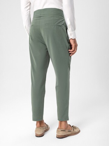 Regular Pantalon à pince Antioch en vert