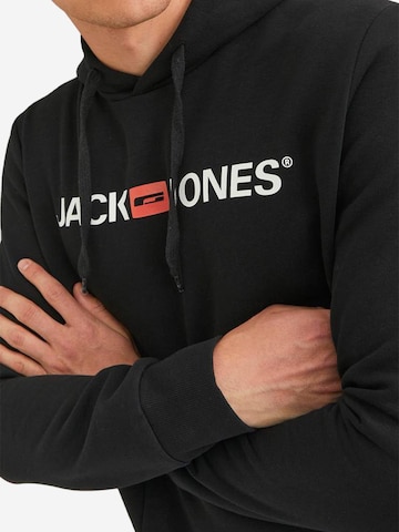 JACK & JONES Sweatshirt 'Corp' in Schwarz