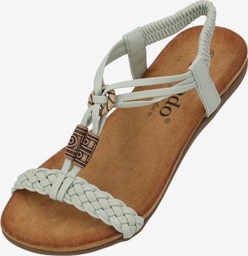Palado by Sila Sahin Sandal 'Ereshi' in Green: front