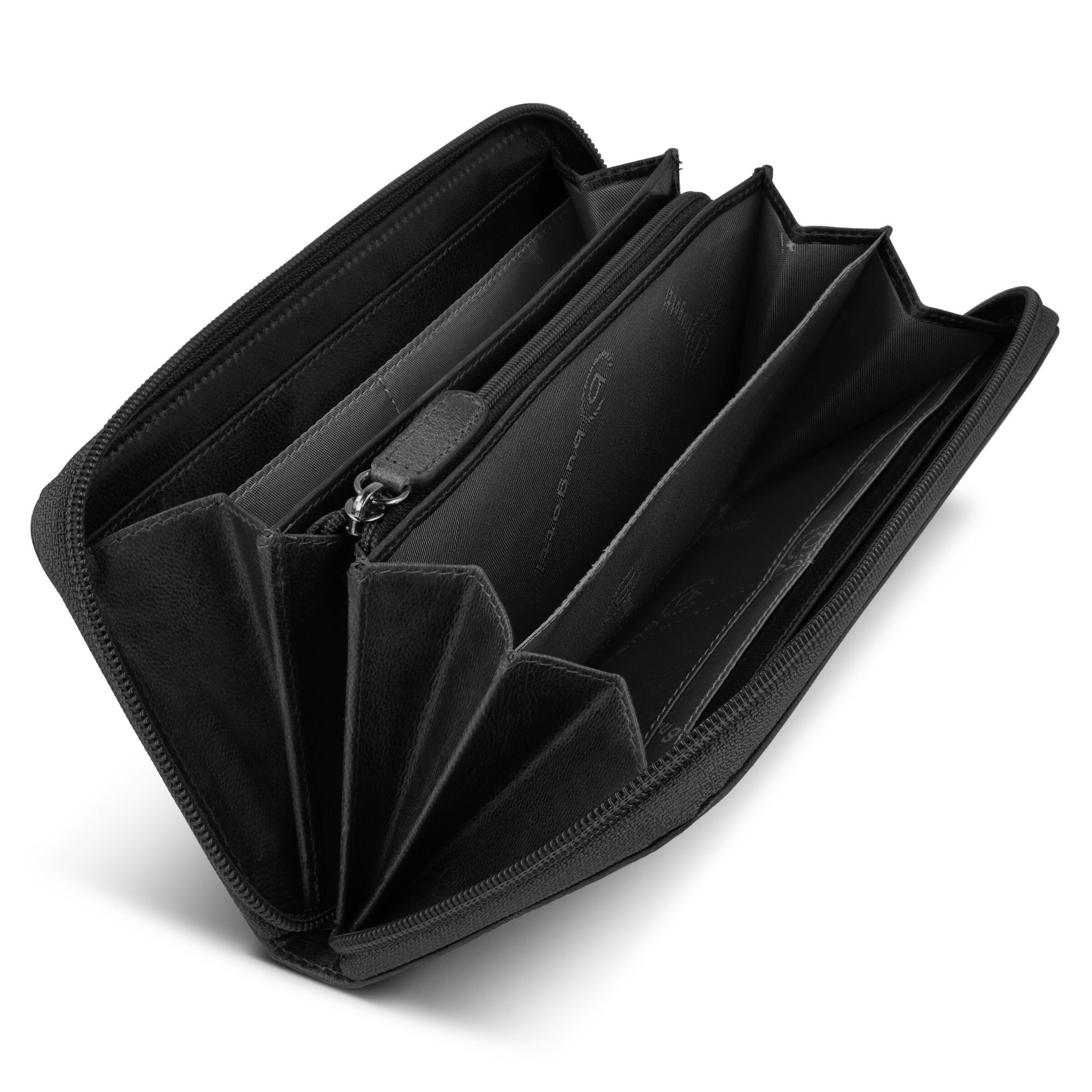 bugatti Portemonnaie 'Valencia ' in Schwarz