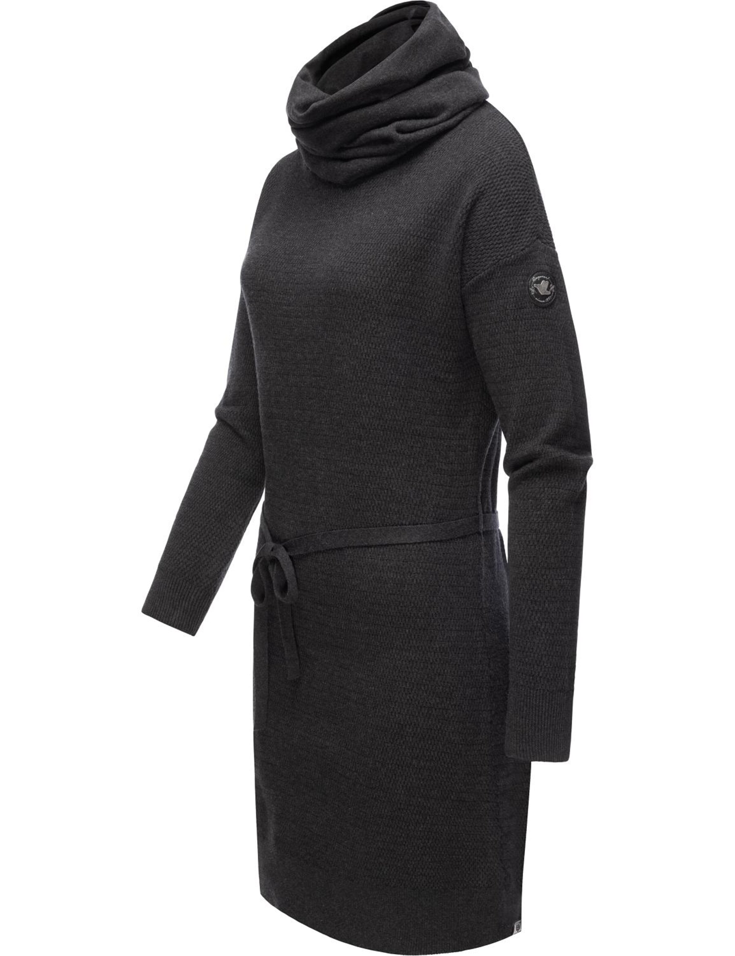 Frauen Große Größen Ragwear Kleid in Dunkelgrau - SA90772 Frauen Große Größen Ragwear Kleid in Dunkelgrau - SA90772