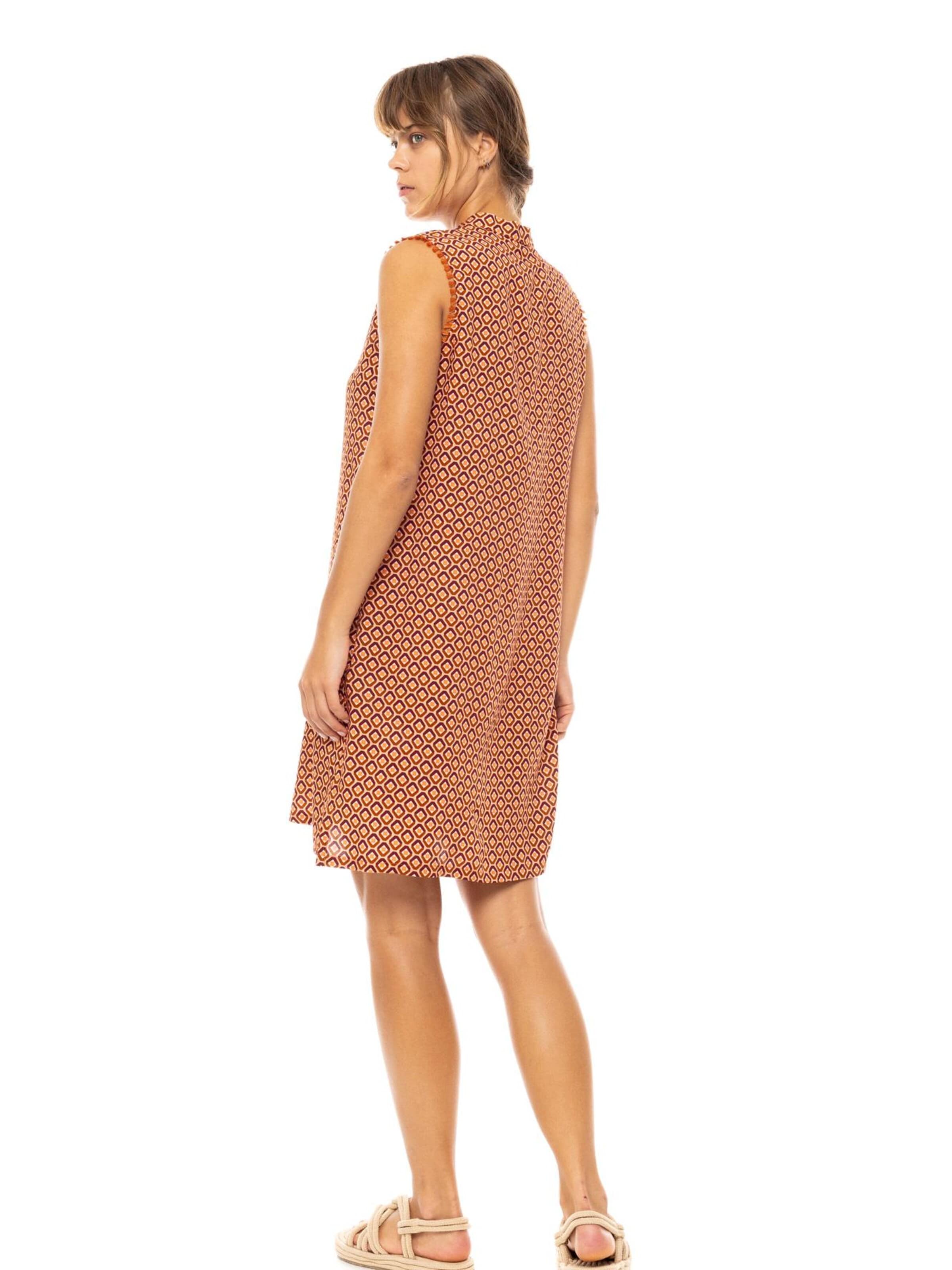 Pink Label Sommerkleid‌‌‌‌ in Braun