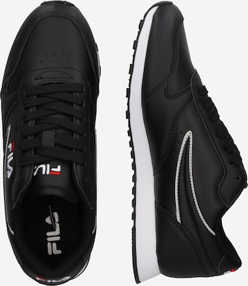 FILA Schnürschuh 'Orbit' in Schwarz