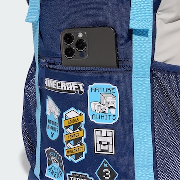 ADIDAS SPORTSWEAR - Mochilas desportivas 'Minecraft' em azul