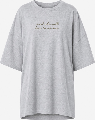 Worldclassca Oversizeshirt in S-L/Wide in hellgrau, Produktansicht