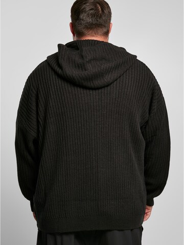 Urban Classics Knit Cardigan in Black