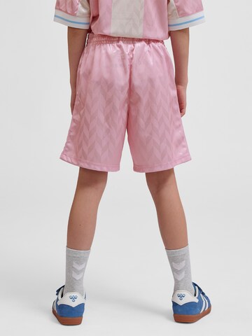 Hummel Regular Sports trousers in Pink