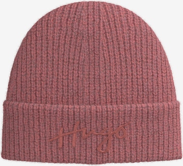 HUGO Beanie 'Socialy' in Red: front