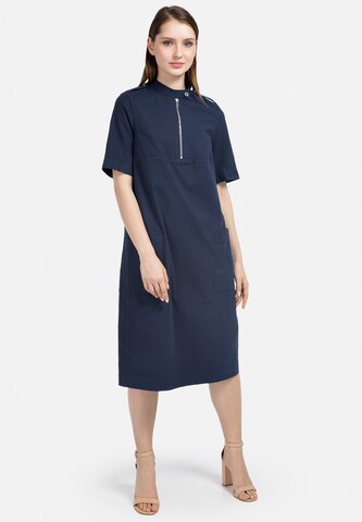 HELMIDGE Dress in Blue: front