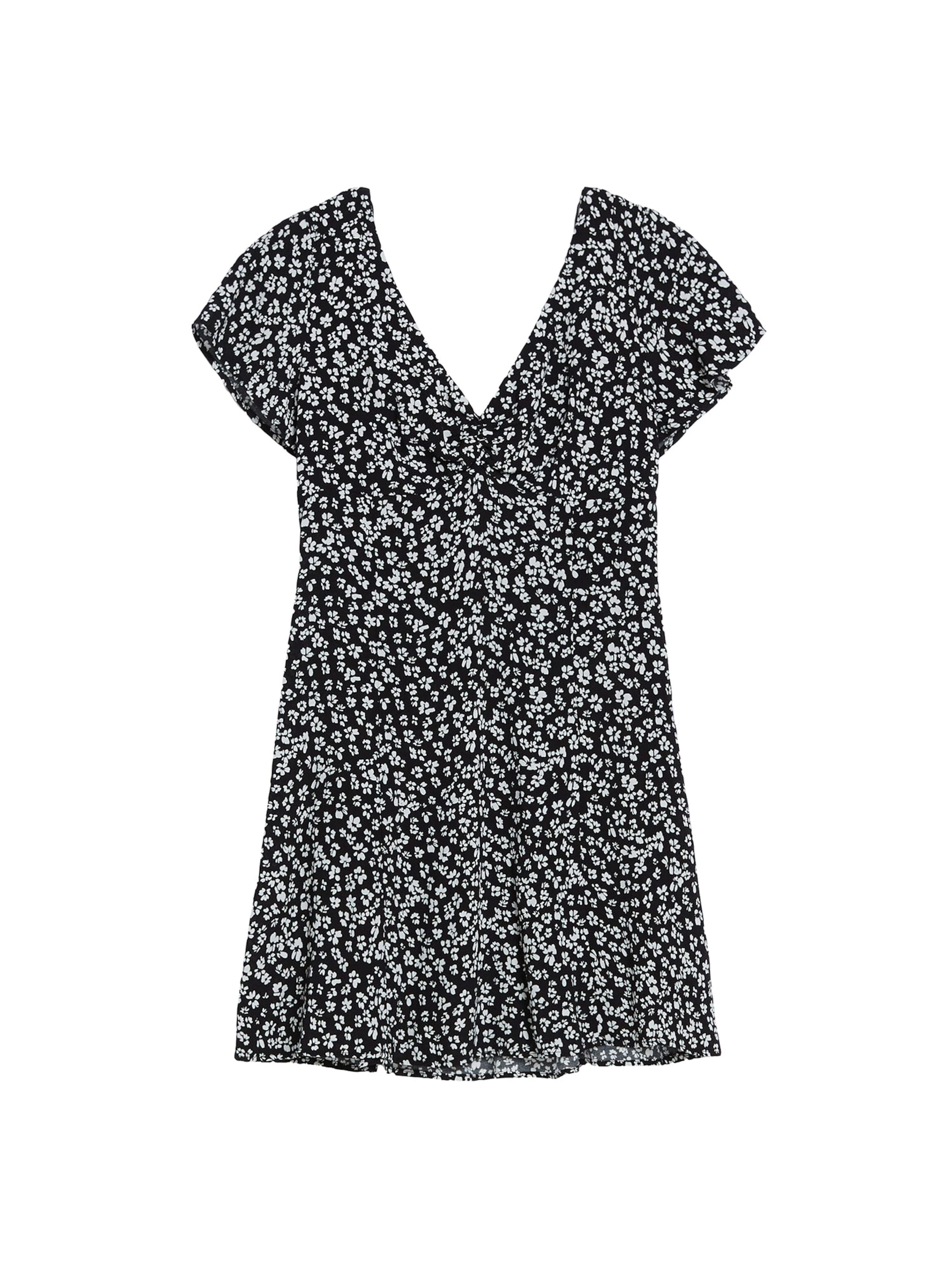 Bershka Dress in Black: front