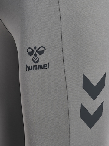 Skinny Pantalon de sport 'Pro' Hummel en gris