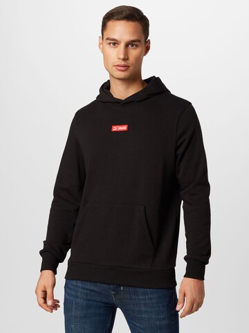 PUMA Sweatshirt in Black: front