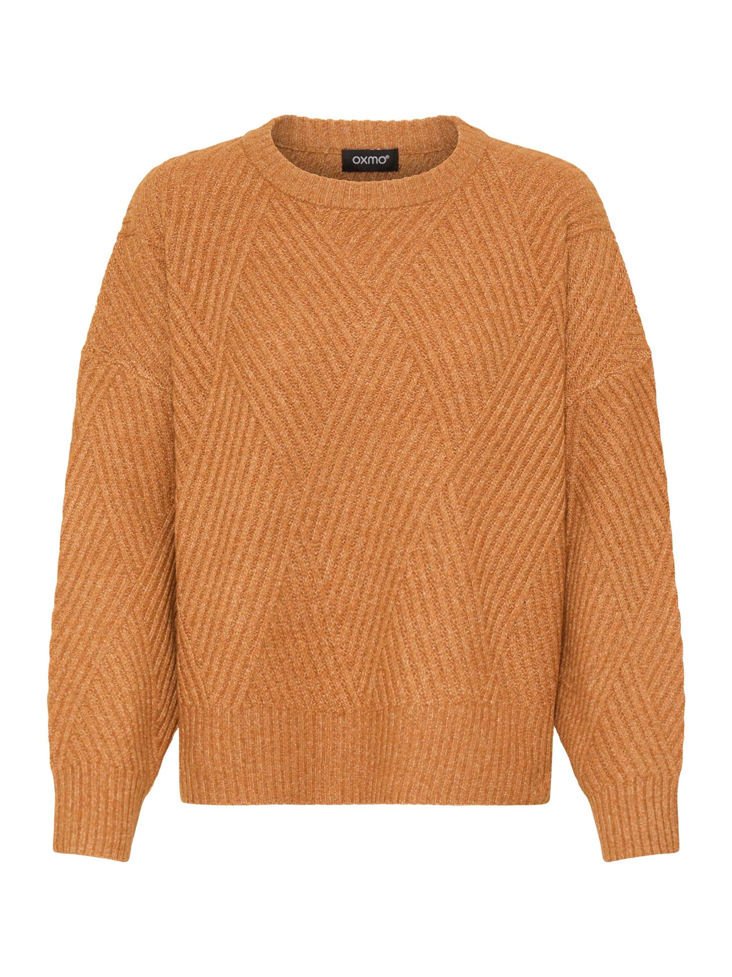Oxmo - Pullover ' OXIBOMMA ' em castanho: frente