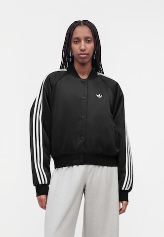 ADIDAS ORIGINALS Overgangsjakke 'SST' i sort: forside