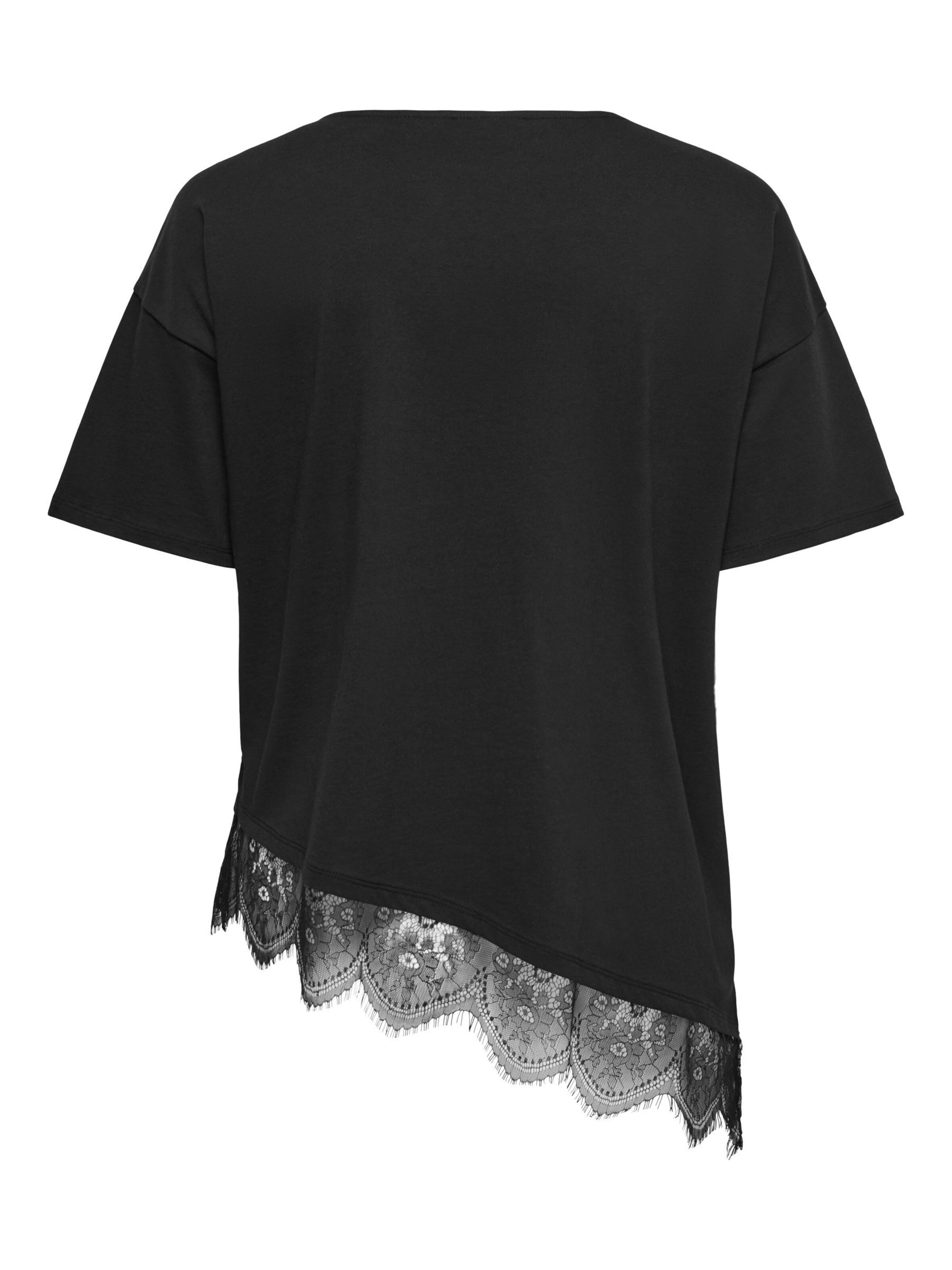 T-shirt 'CARCast' ONLY Carmakoma en noir