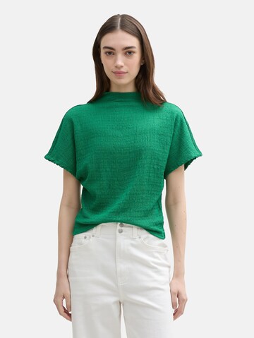 TOM TAILOR DENIM Shirt in Green: front
