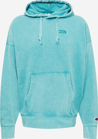 Champion Authentic Athletic Apparel Sweatshirt in Green: front
