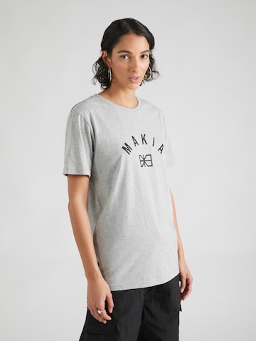 T-Shirt MAKIA en gris : devant