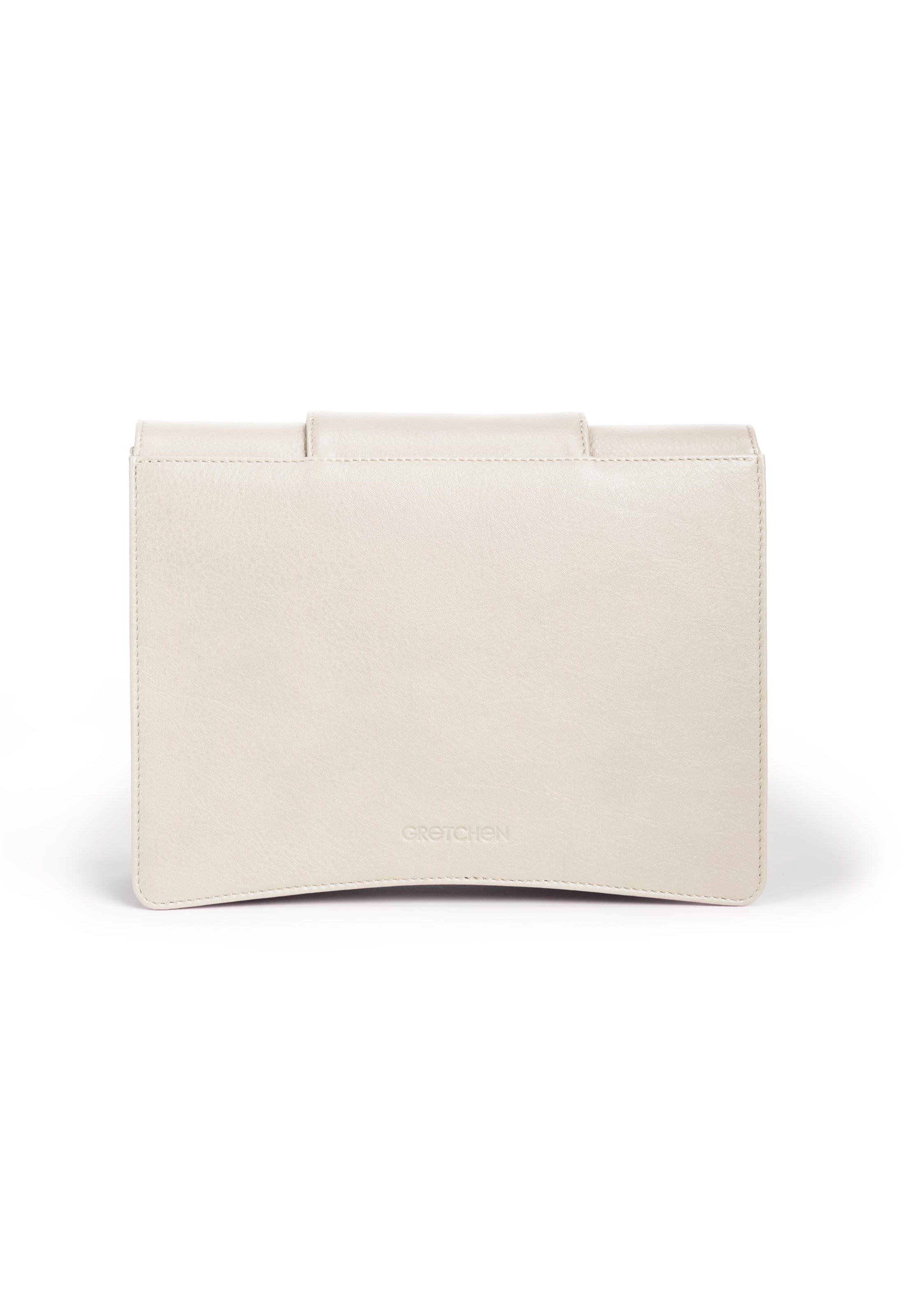 Gretchen Schultertasche 'Oyster Clutch Three' in Beige