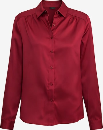 Lilysilk Bluse in Rot: Vorderseite