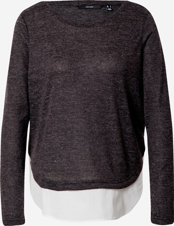 VERO MODA Sweater 'BIRGIT' in Grey: front