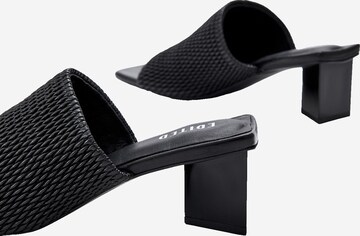 EDITED - Zapatos con plataforma 'Kesia' en negro
