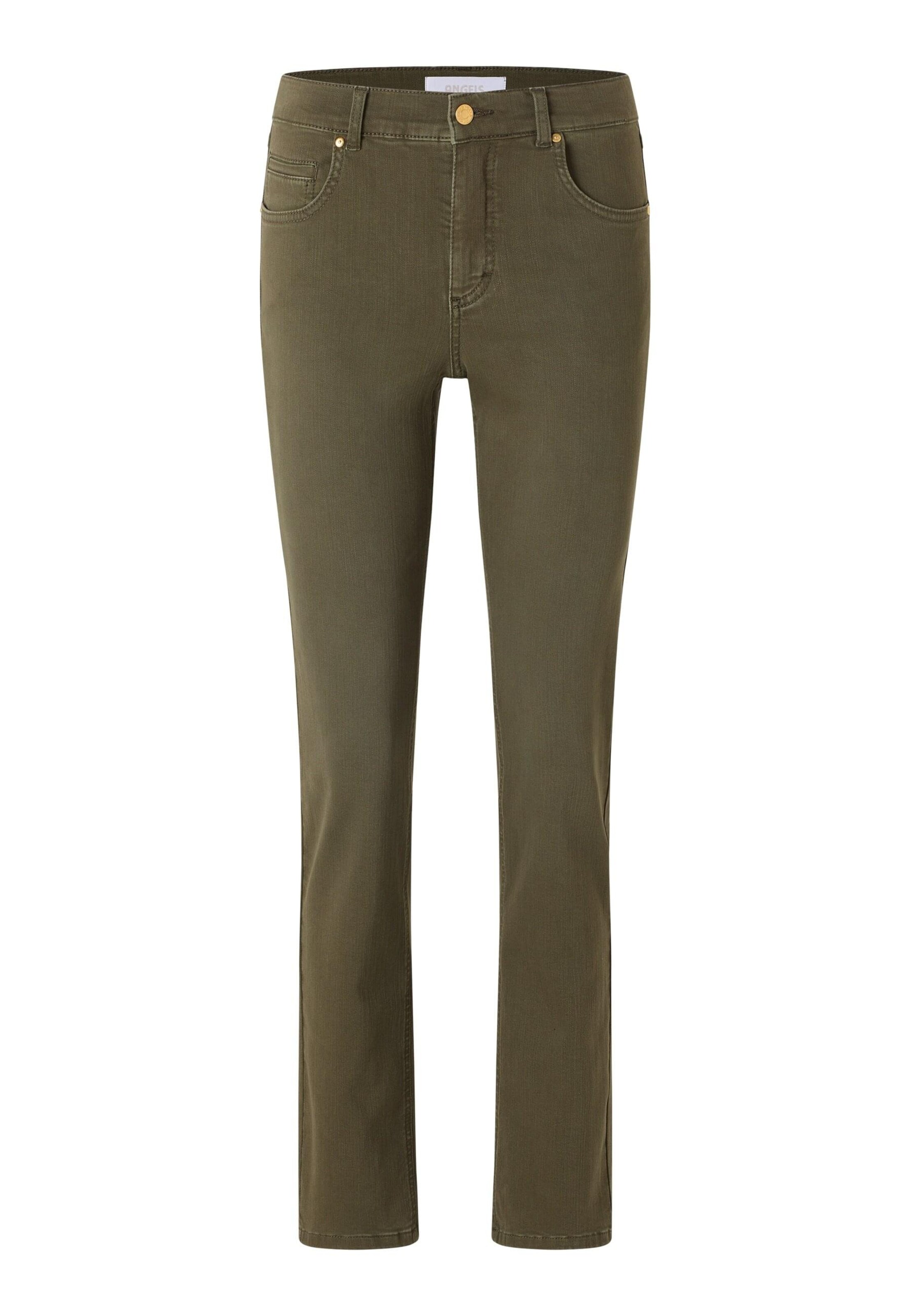 Angels Slimfit Jeans 'Cici' in Grün: Vorderseite