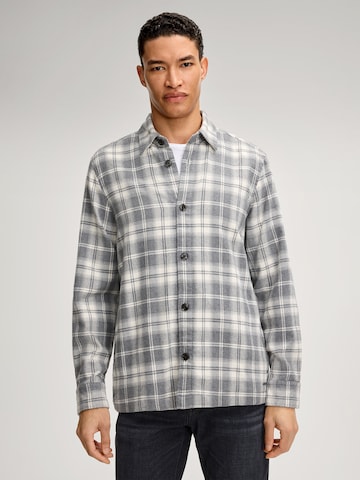 JOOP! Comfort fit Button Up Shirt 'Kaiden' in Green: front