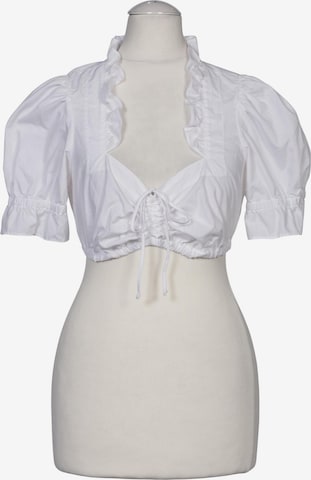 COUNTRY LINE Bluse XS in Weiß: Vorderseite