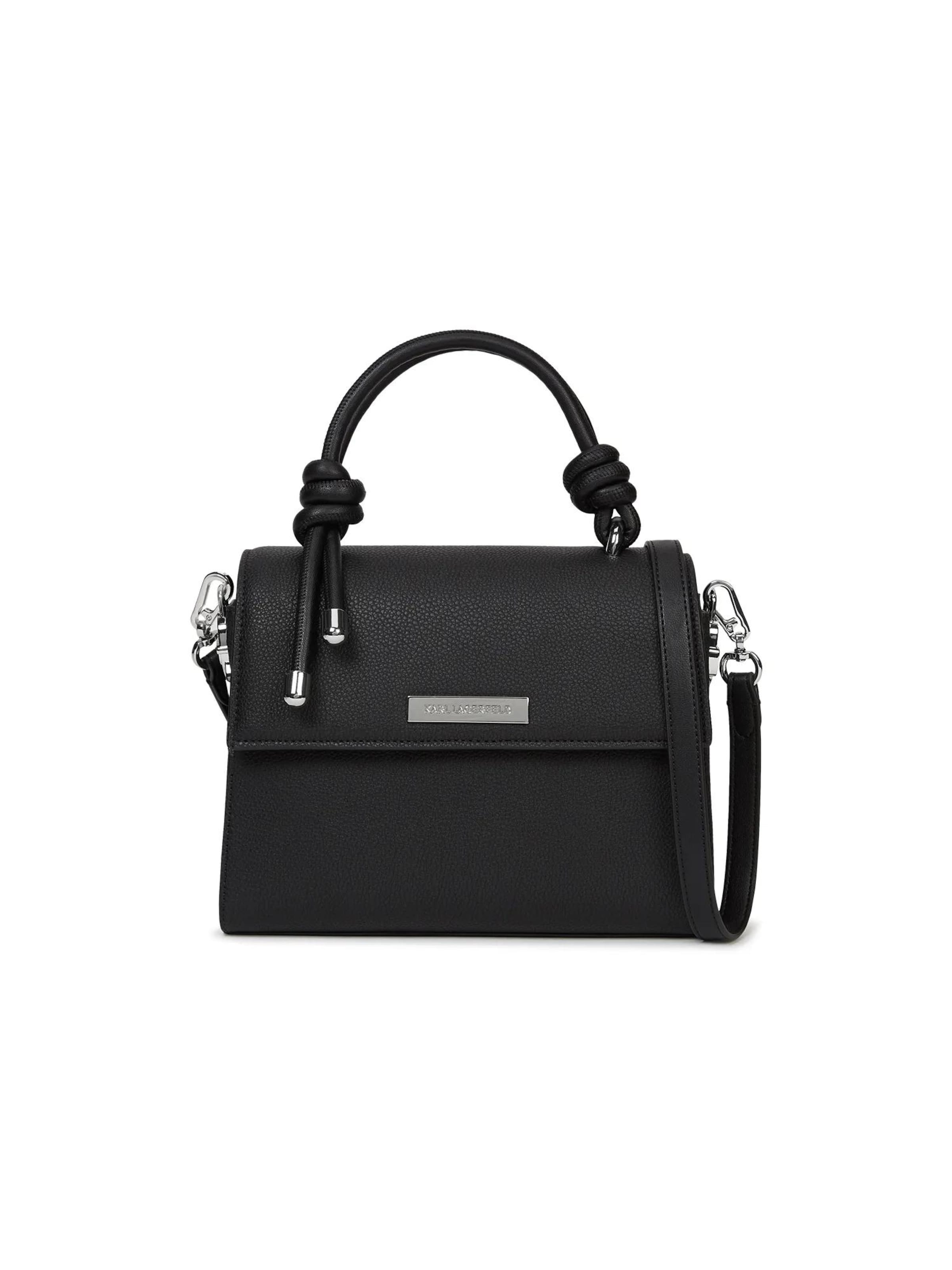 Sac à bandoulière 'Ikon' Karl Lagerfeld en noir : devant