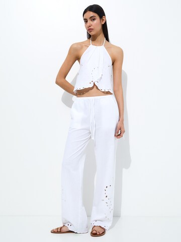 Haut Pull&Bear en blanc