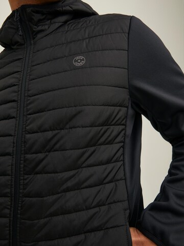 JACK & JONES Regular fit Between-Season Jacket in Black