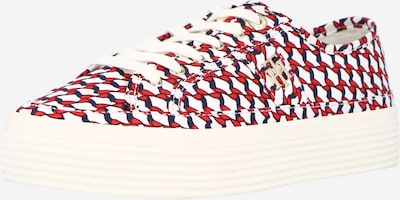 TOMMY HILFIGER Nízke tenisky - tmavomodrá / červená / biela, Produkt