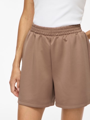VILA Regular Broek 'VILoana' in Bruin