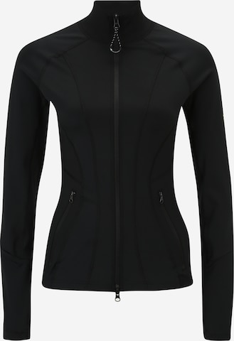 Jachetă de trening de la adidas by Stella McCartney pe negru: față