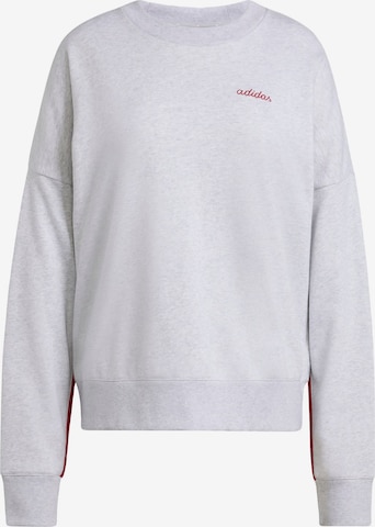 ADIDAS SPORTSWEAR Athletic Sweatshirt 'Seasonal Essentials' in Grey: front