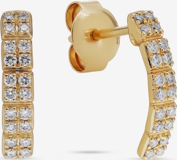 CHRIST Earrings in Yellow: front