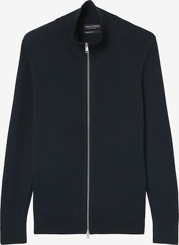 Marc O'Polo Knit Cardigan in Blue: front