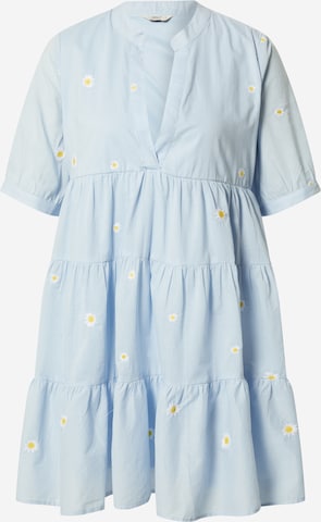 ONLY Shirt Dress in Blue: front