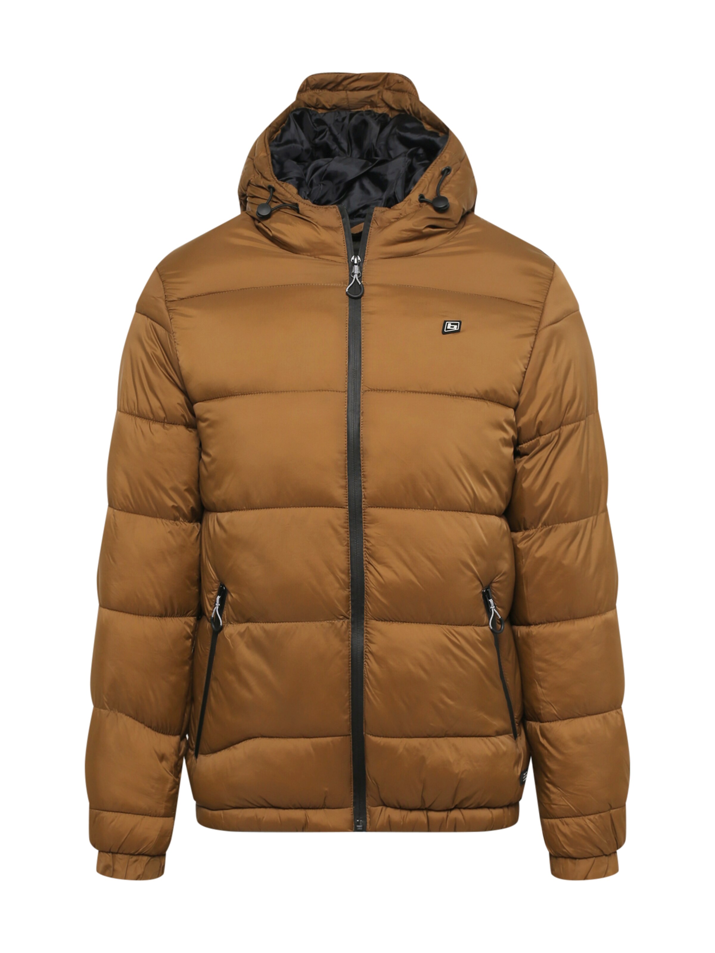 BLEND Winter Jacket in Brown: front