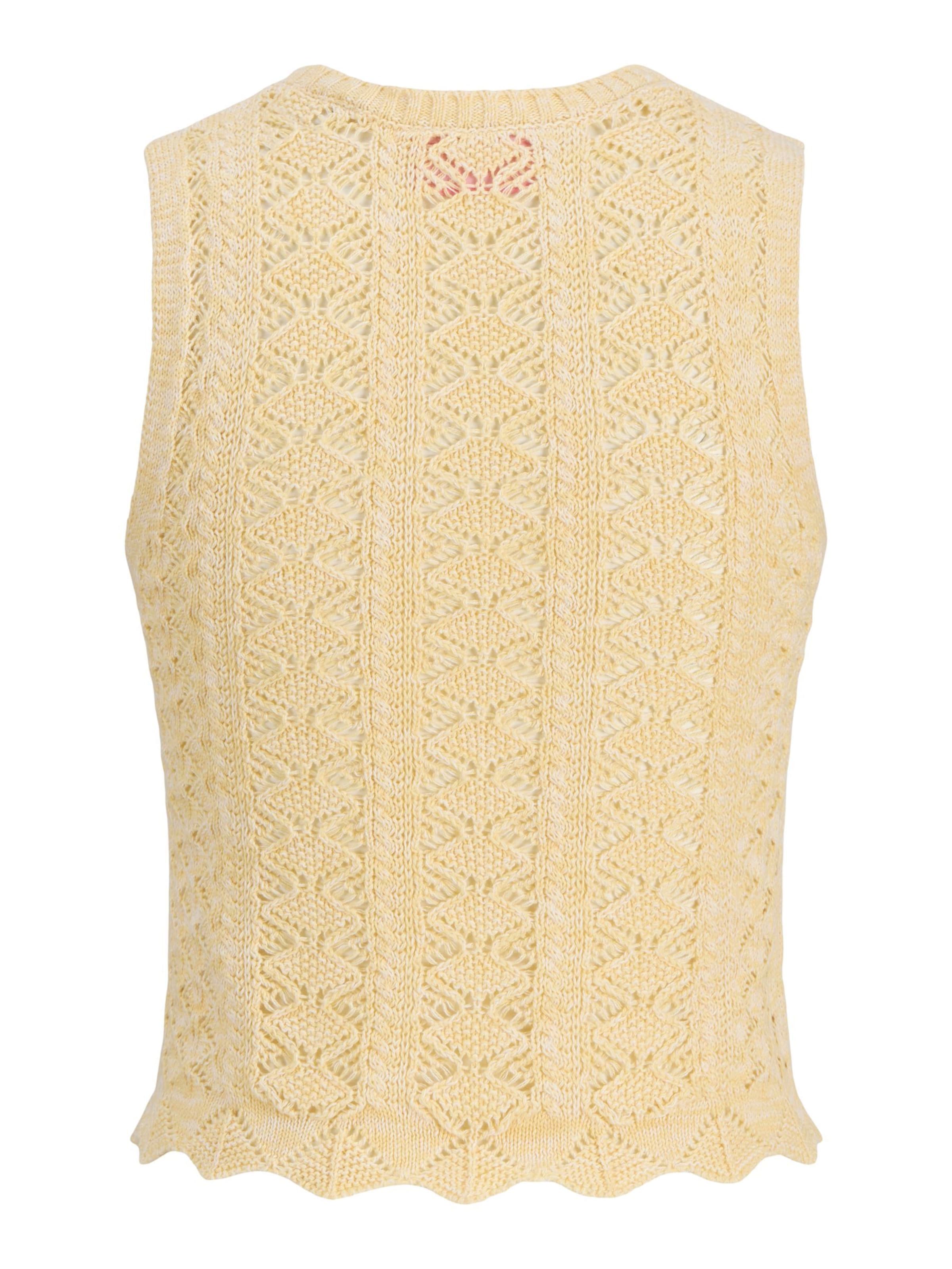 Tops en tricot 'JXZURI' JJXX en jaune