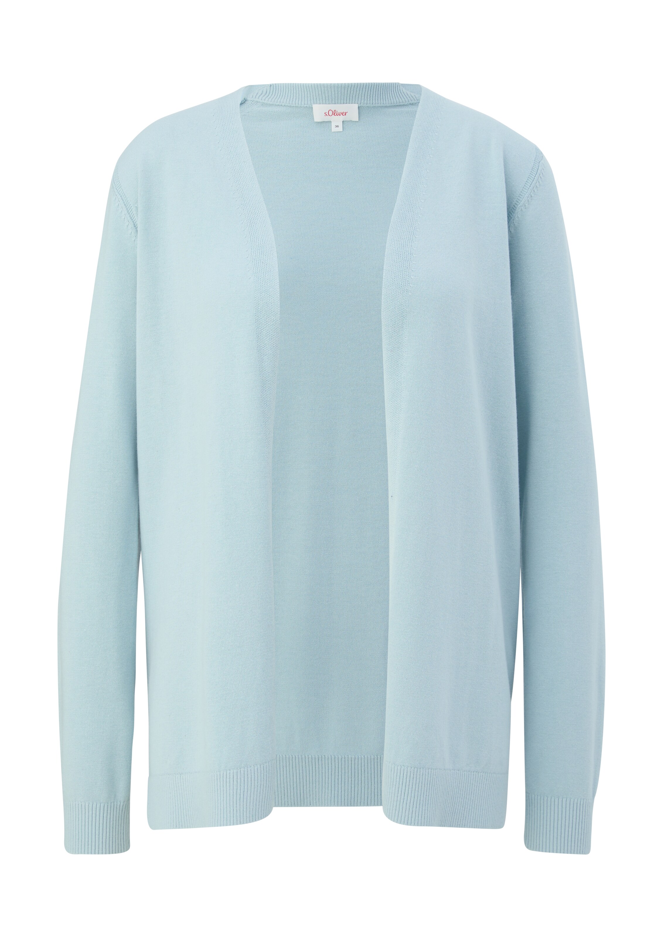 s.Oliver Strickjacke in Blau: Vorderseite