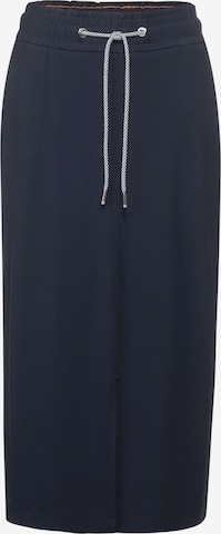 STREET ONE Rok in Blauw: voorkant