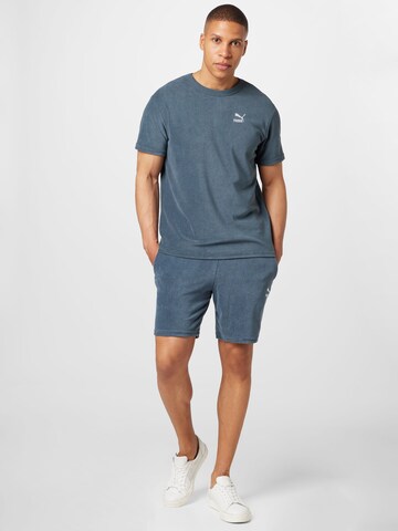 PUMA Regular Pants in Blue